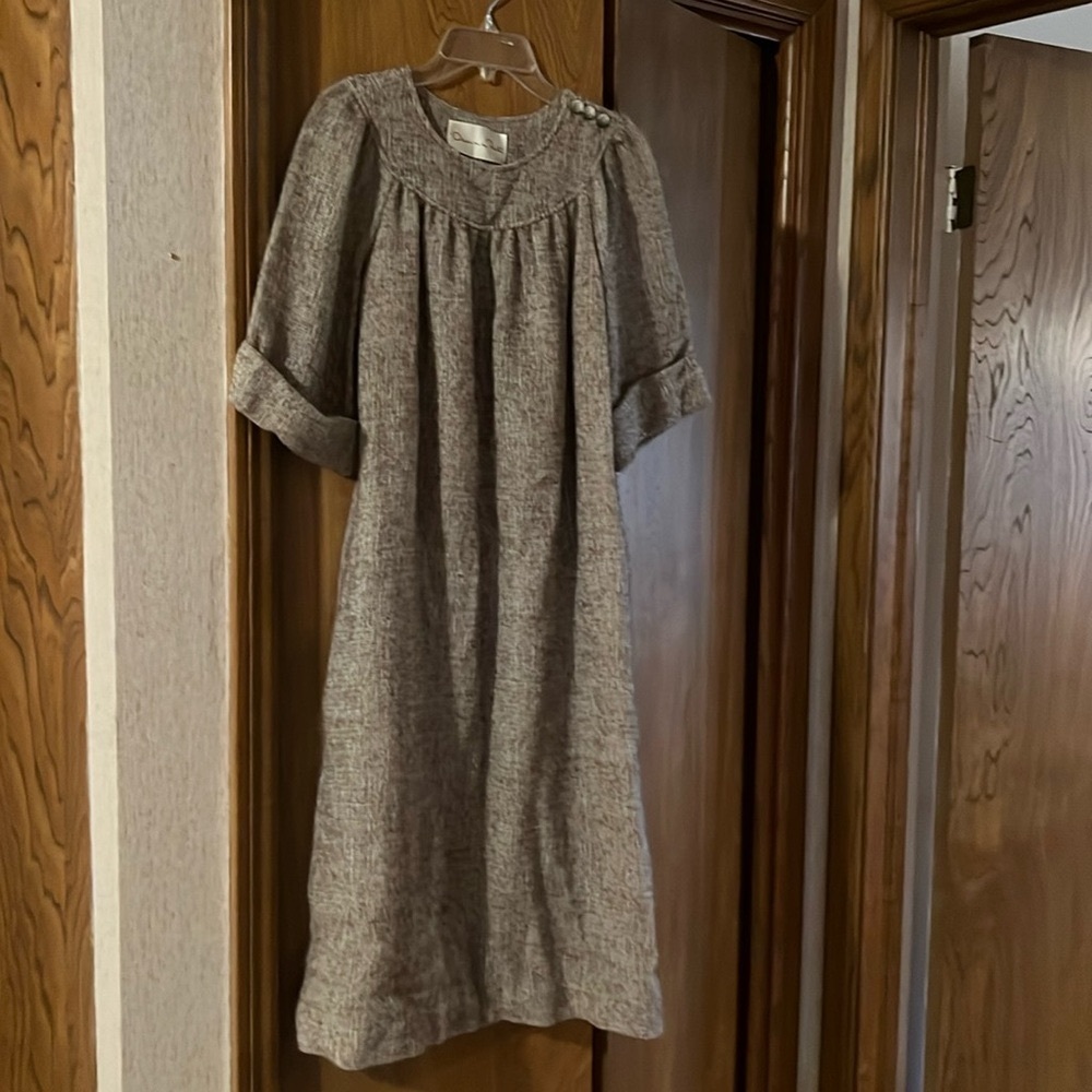 Vintage 70's Oscar de La Renta midi dress